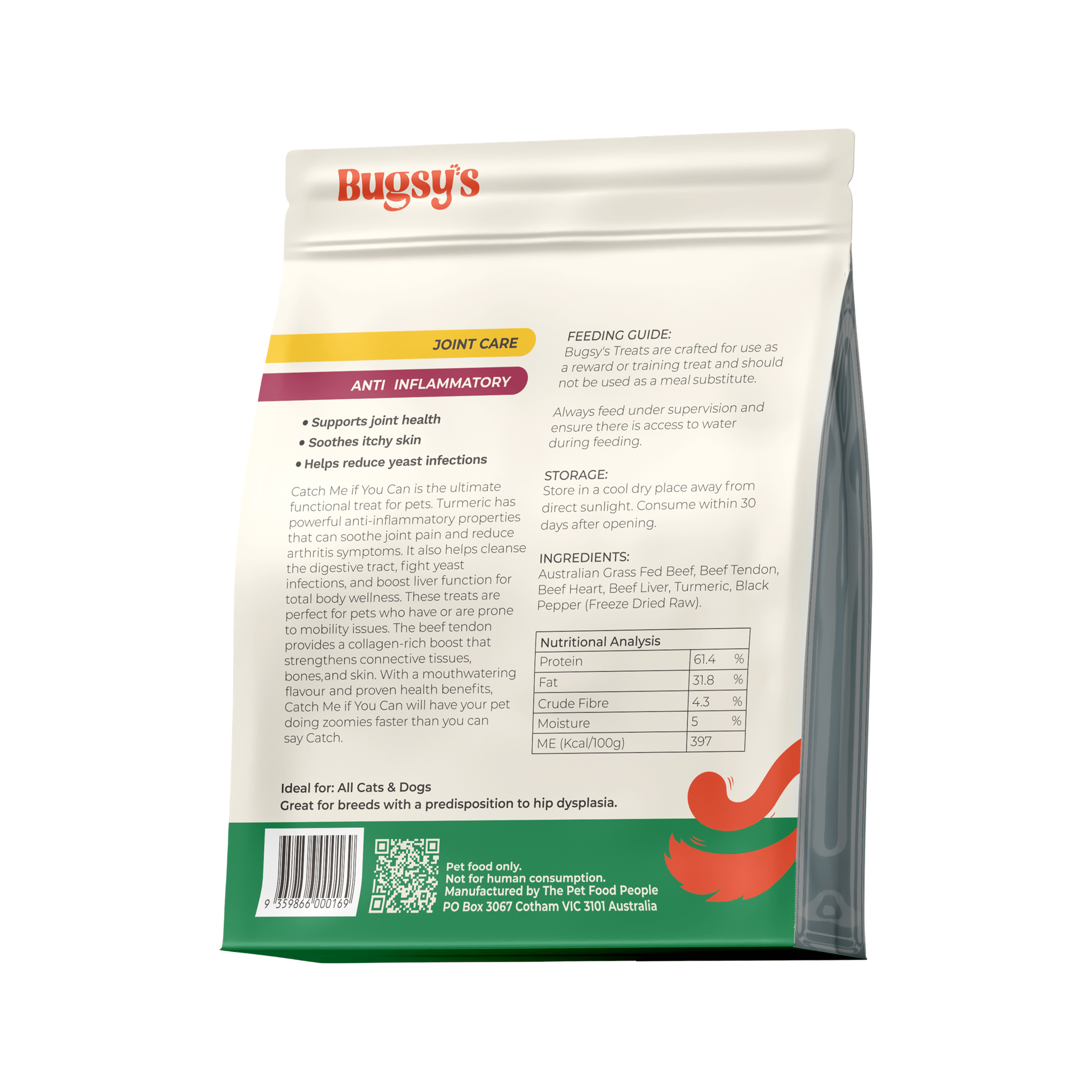 Beef & Turmeric | Joint Care (Freeze Dried Treats) - Woof Living