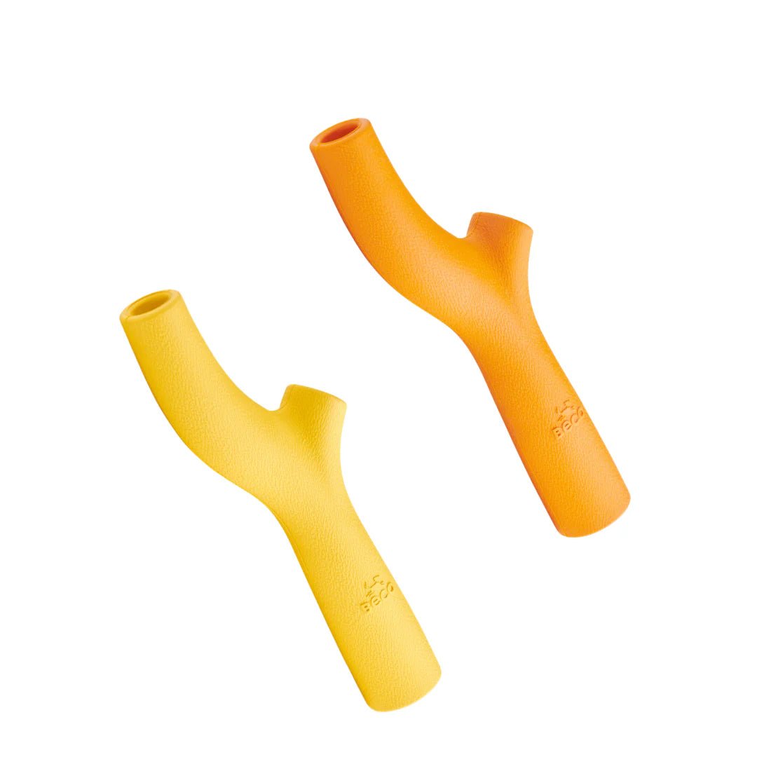 Natural Rubber Super Stick Dog Toy - Woof Living
