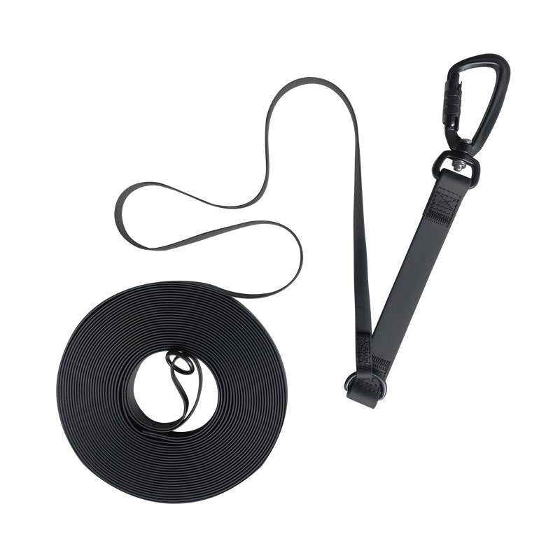 NOMAD X (Black) Long Line Leash - Woof Living