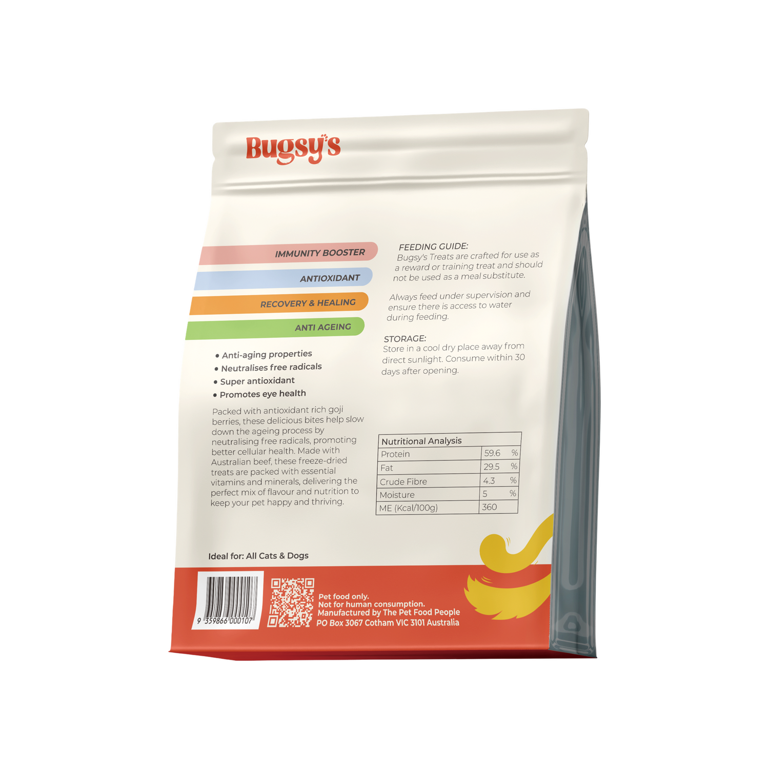 Beef &amp; Goji Berry | Anti Aging (Freeze Dried Treats)