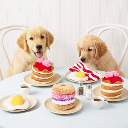 Strawberry Pancake Interactive Snuffle Dog Toy