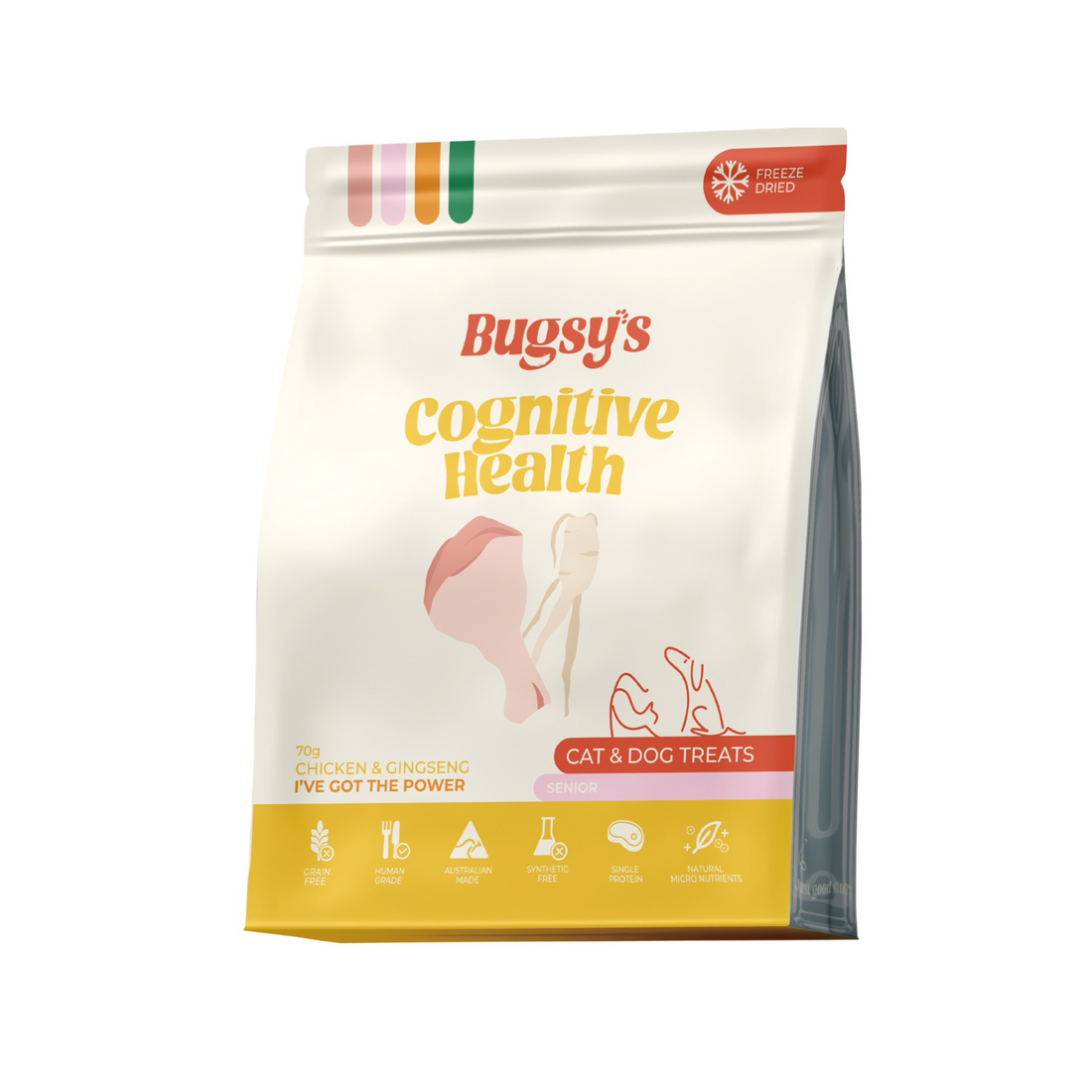 Chicken &amp; Ginseng | Cognitive Health (Freeze Dried Treats)