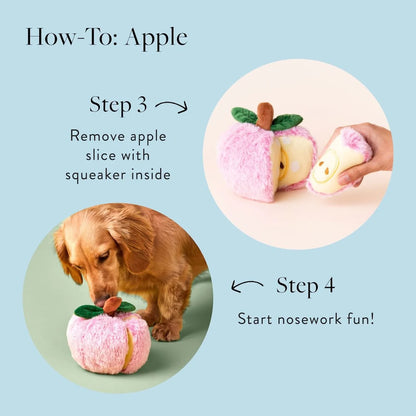 Apple Interactive Snuffle Toy