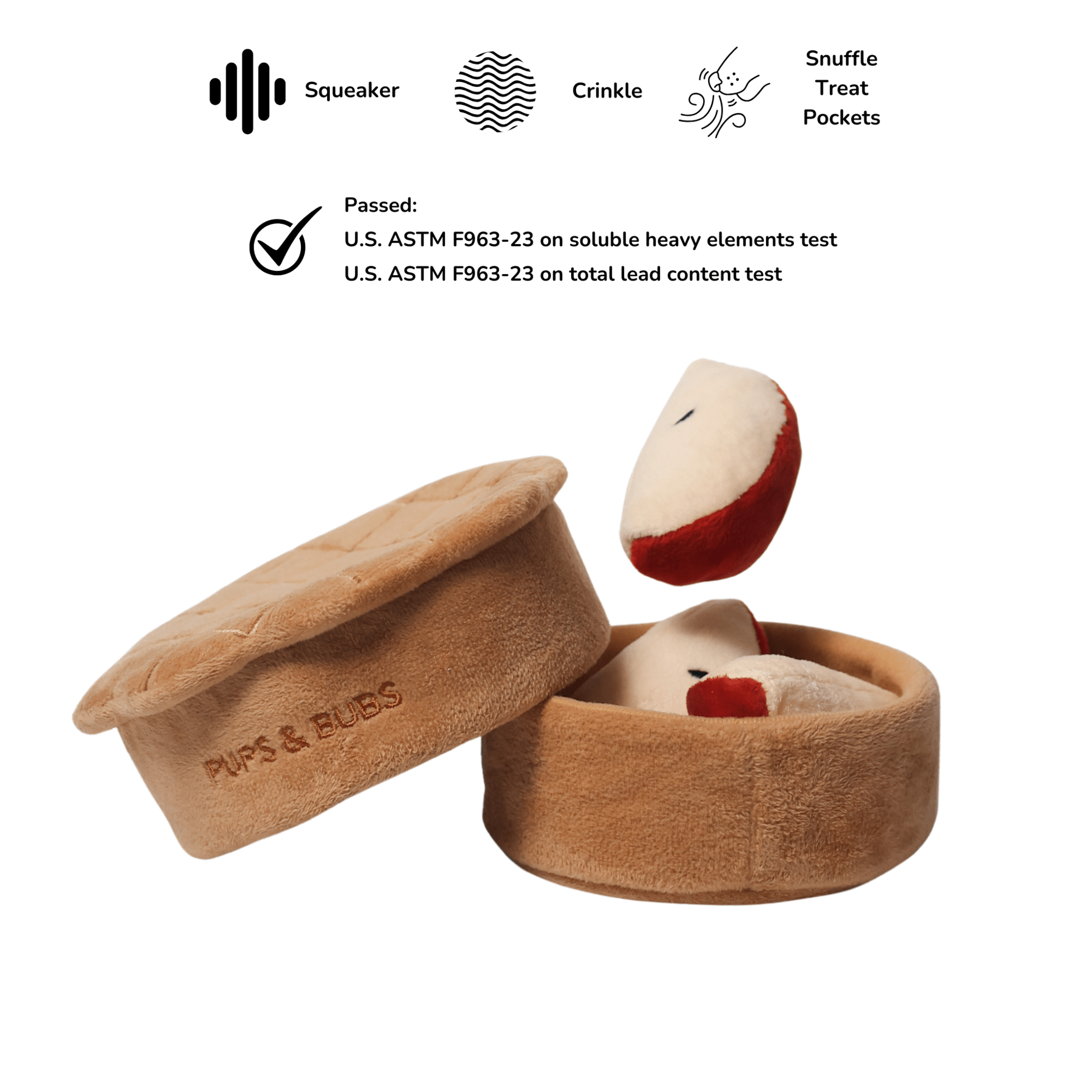 Apple Pie Nosework Toy - Woof Living