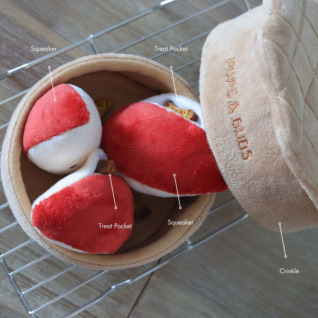 Apple Pie Nosework Toy - Woof Living