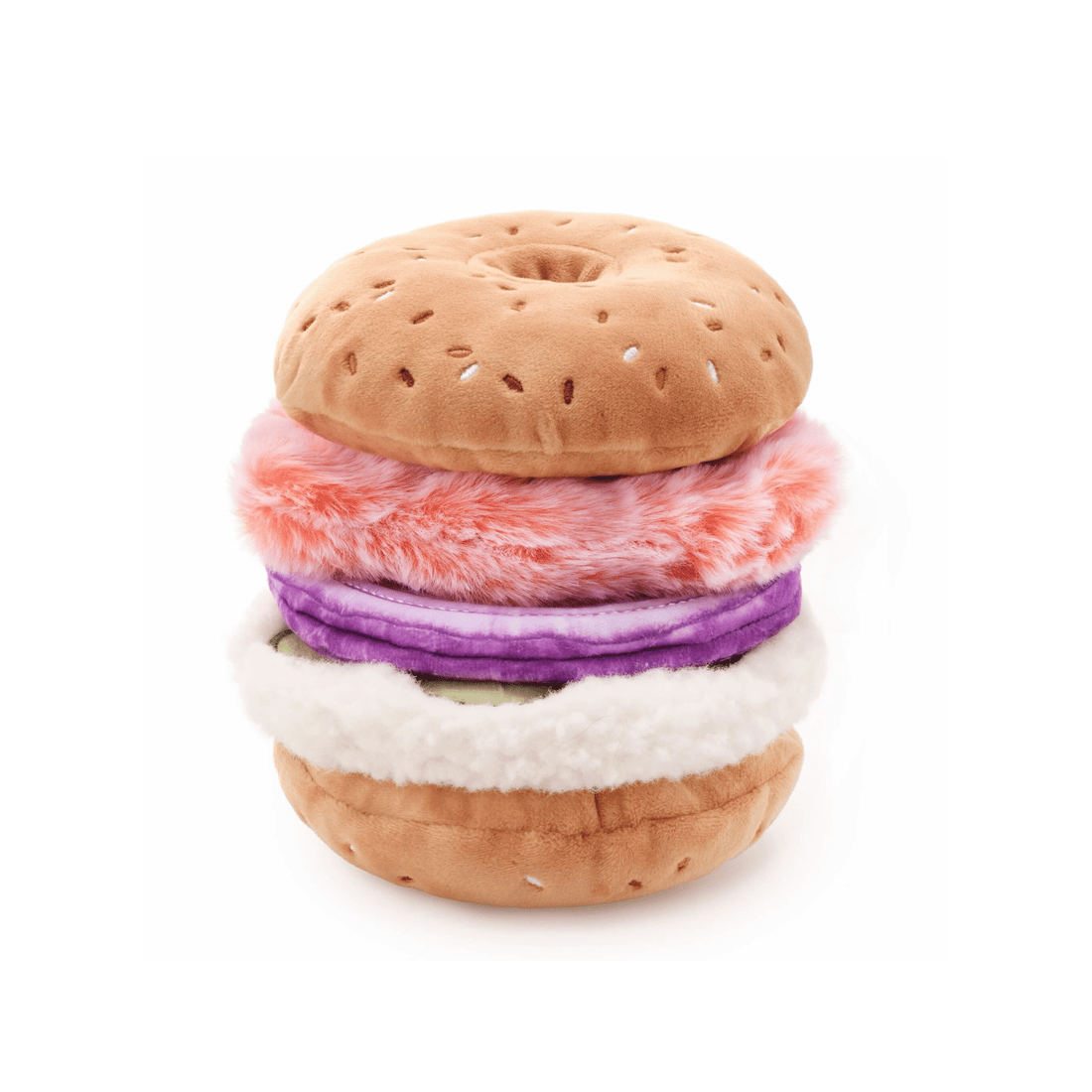 Bagel and Lox Interactive Snuffle Dog Toy - Woof Living