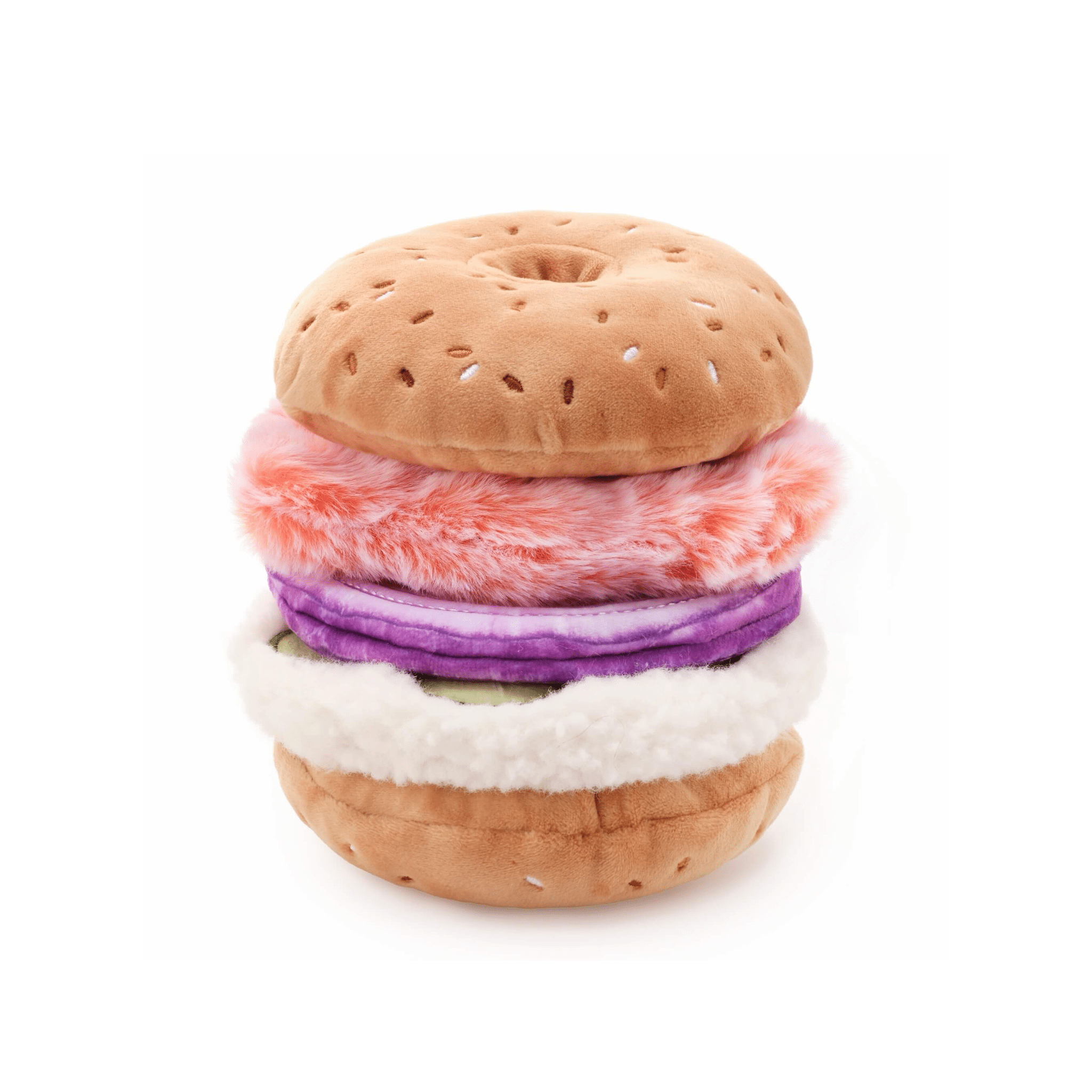 Bagel and Lox Interactive Snuffle Dog Toy - Woof Living