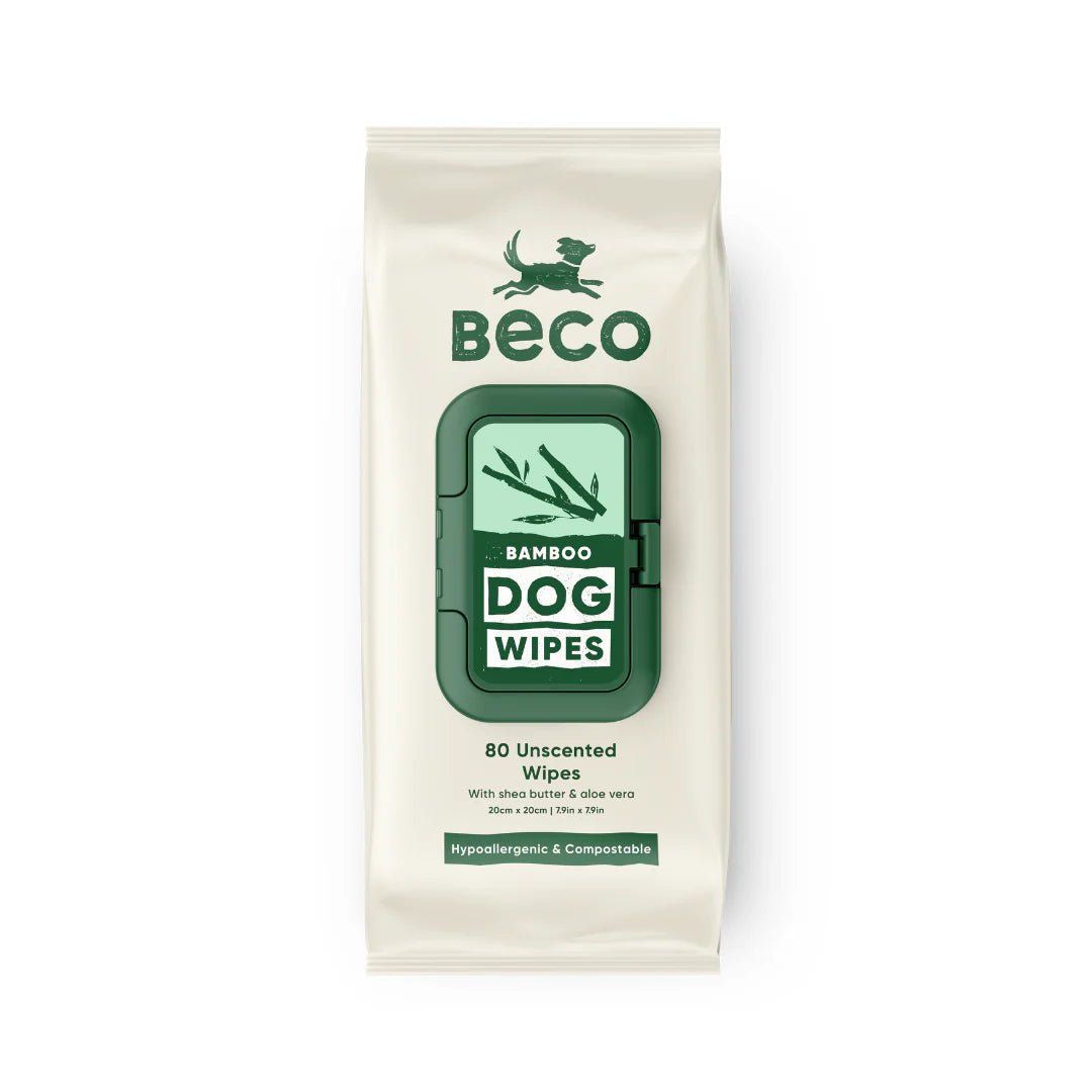 Bamboo Dog Wipes, Unscented - Woof Living