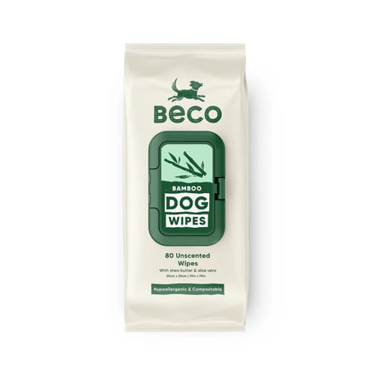 Bamboo Dog Wipes, Unscented - Woof Living