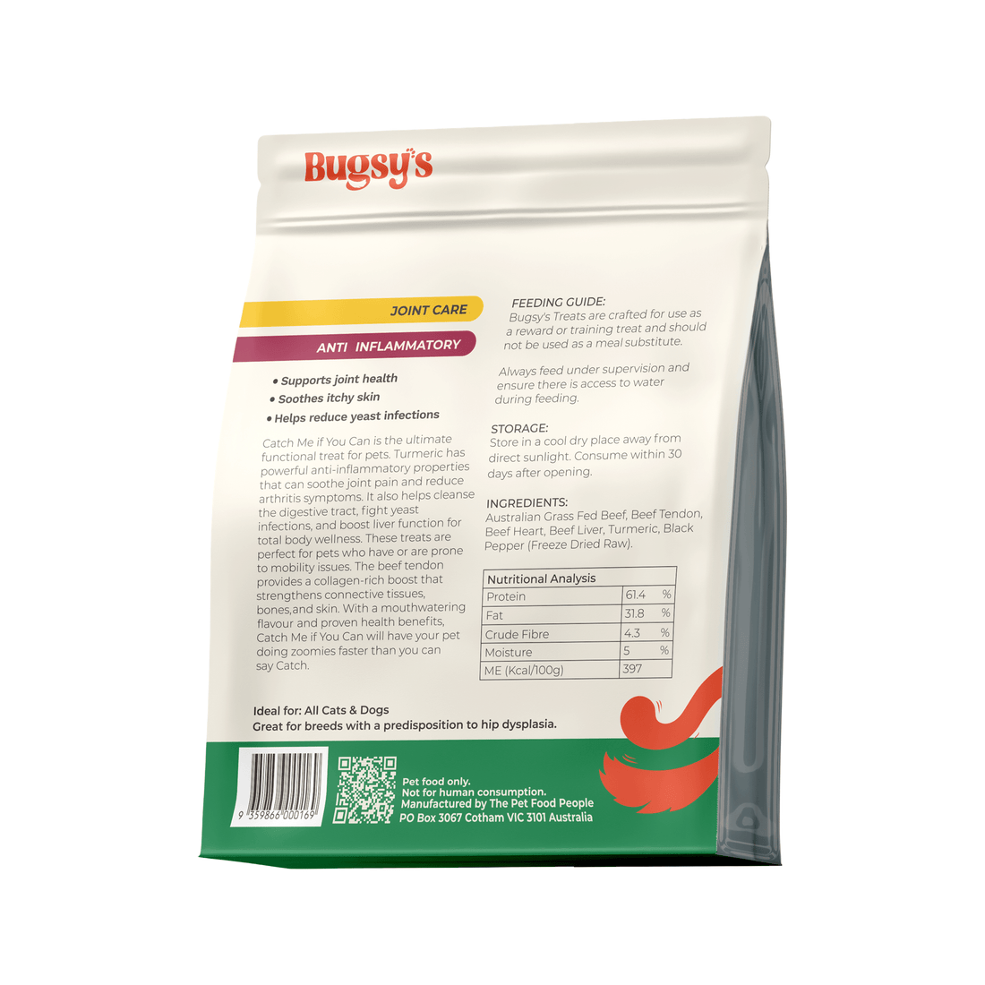 Beef &amp; Turmeric | Joint Care (Freeze Dried Treats) - Woof Living