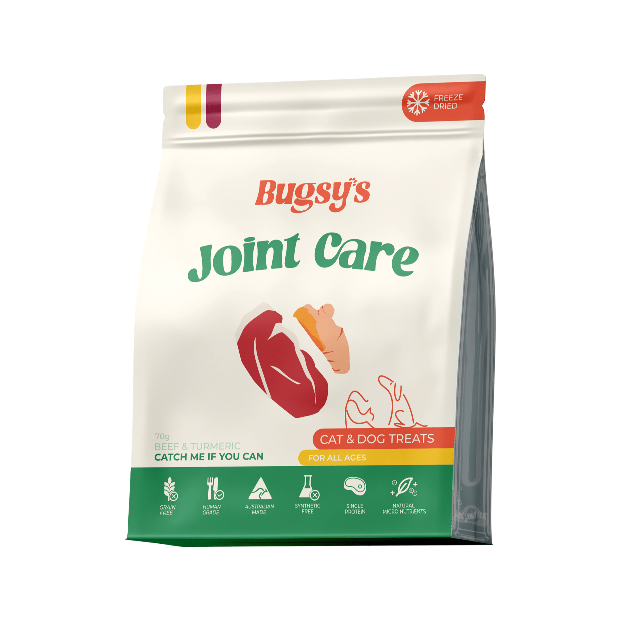 Beef &amp; Turmeric | Joint Care (Freeze Dried Treats) - Woof Living