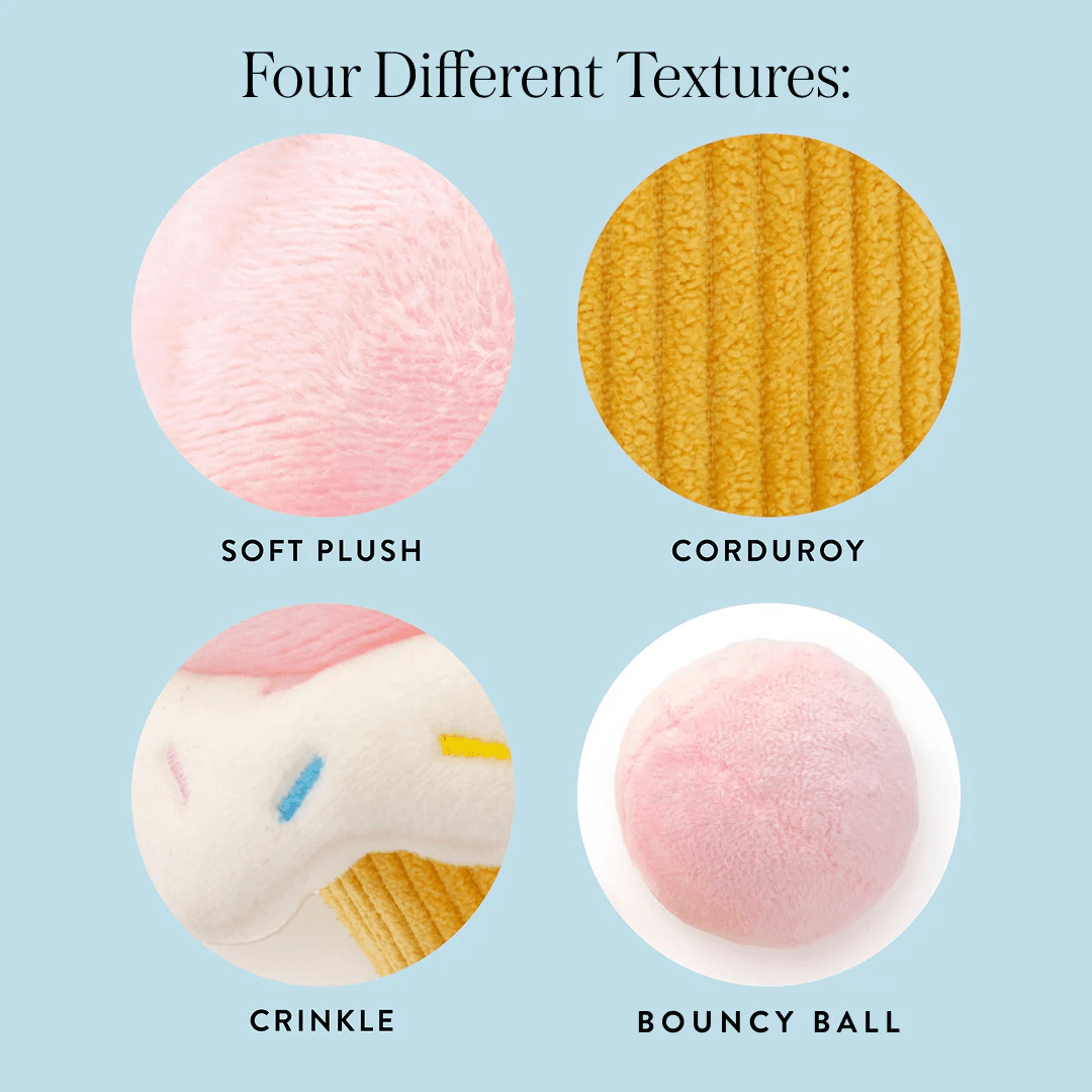 Birthday Cupcake 2 - in - 1 Bounce Toy - Woof Living
