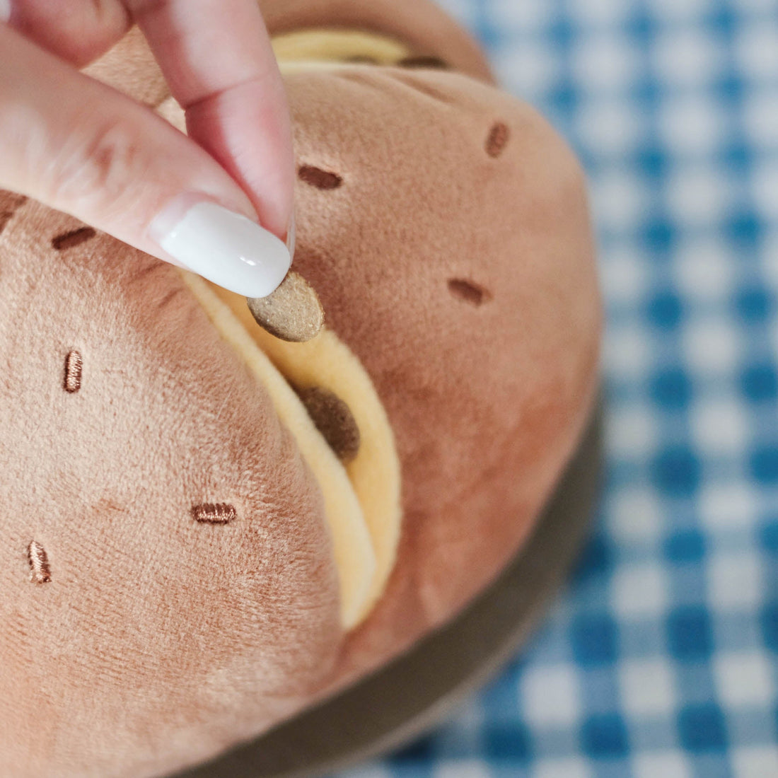 Cheesy Bread Nosework Toy - Woof Living