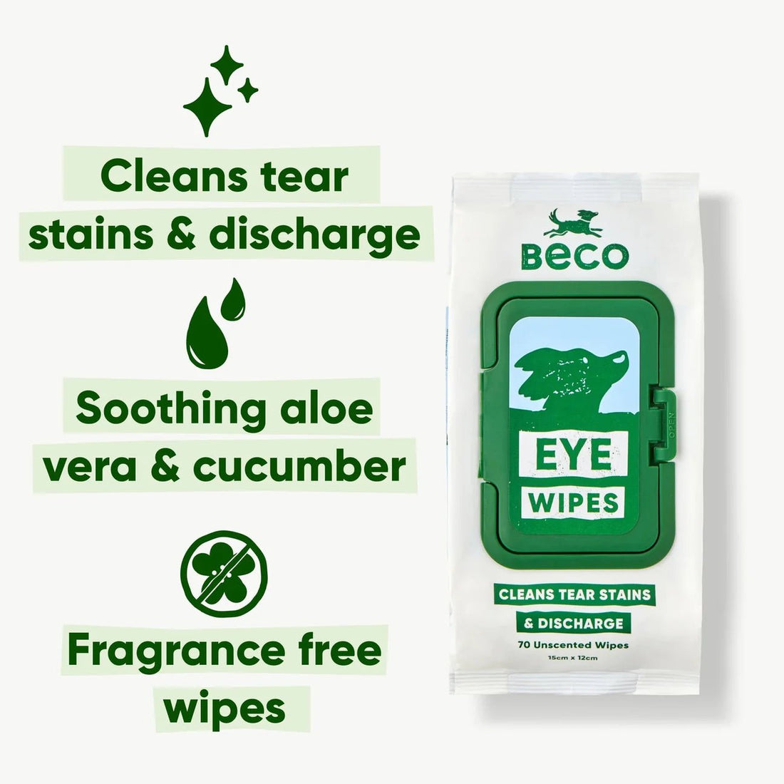 Eye Cleaning Bamboo Wipes - Woof Living