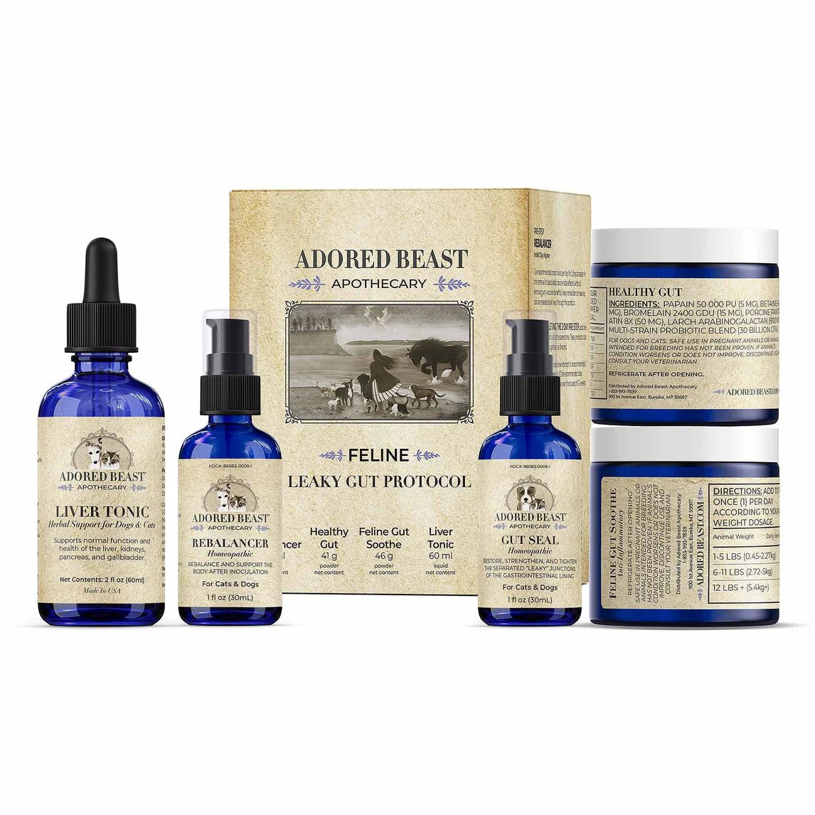Feline Leaky Gut Protocol - Woof Living