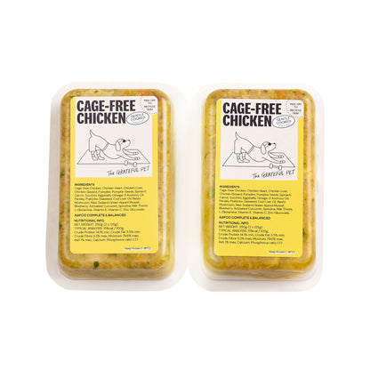 Gently Cooked Cage - free Chicken - Woof Living