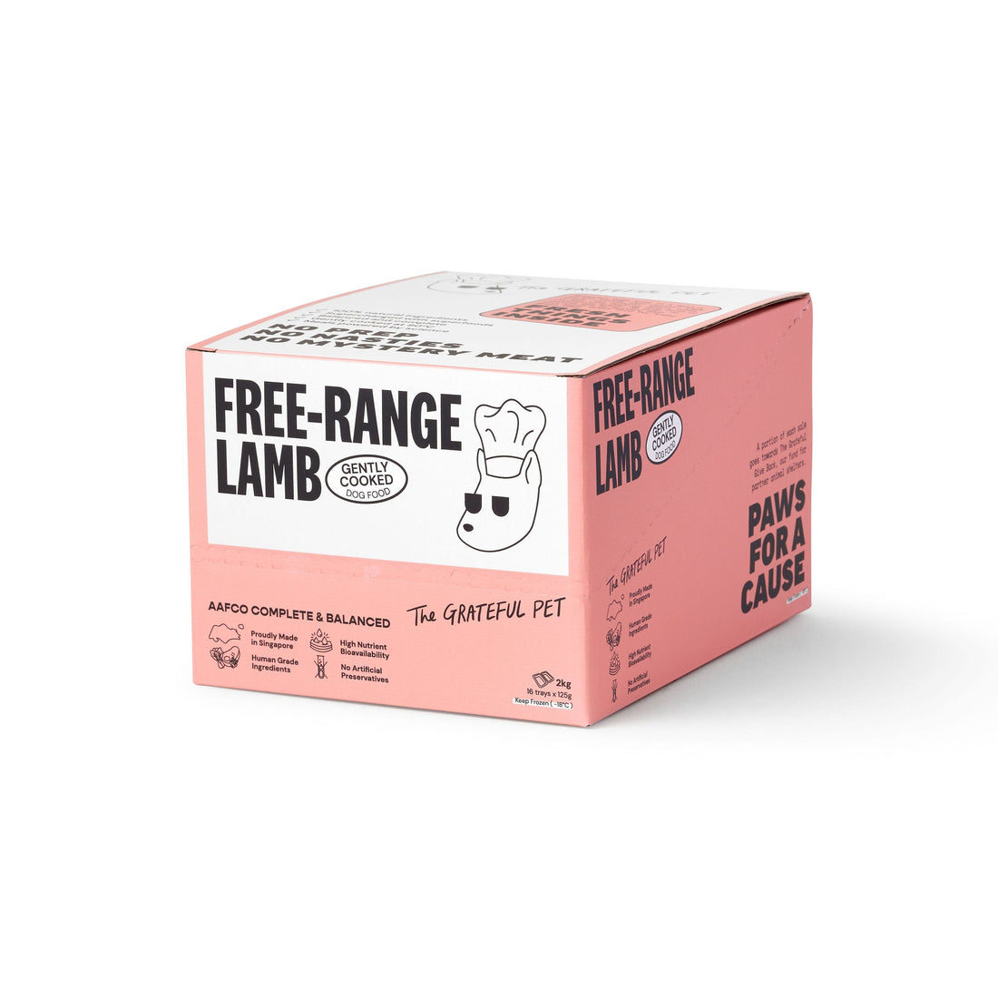 Gently Cooked Free - range Lamb - Woof Living
