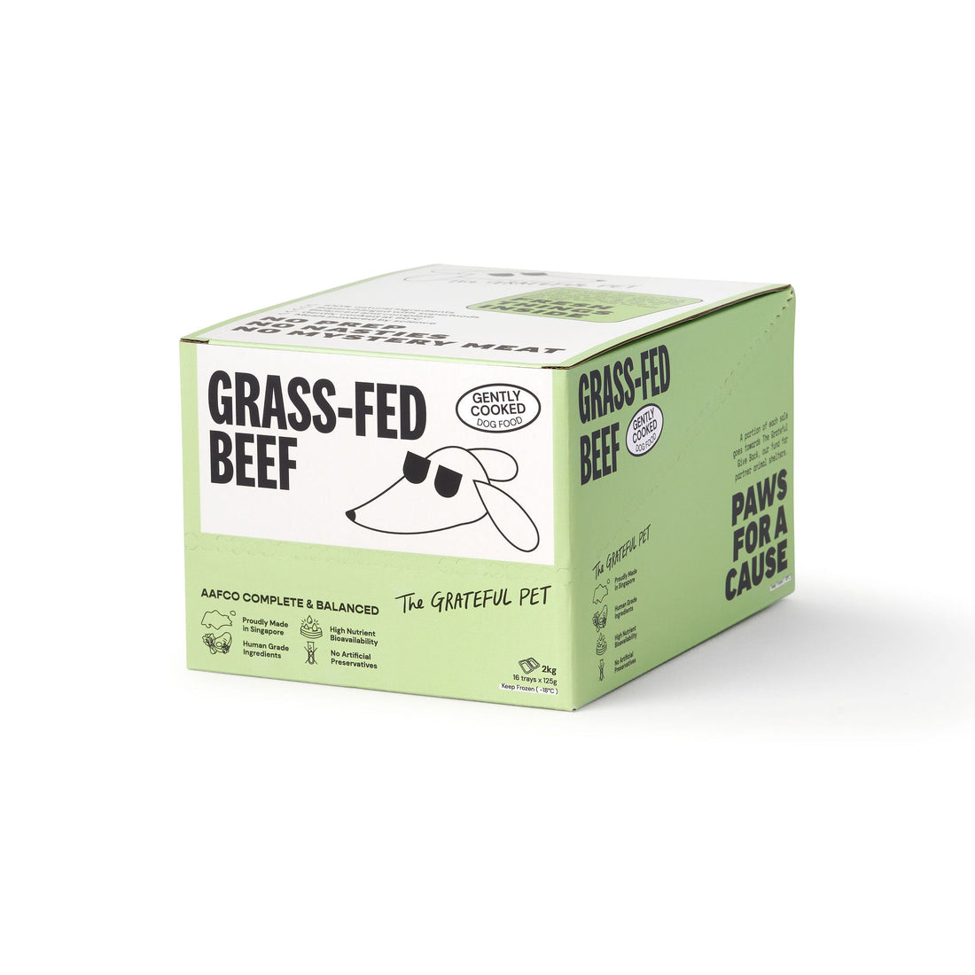 Gently Cooked Grass - fed Beef - Woof Living
