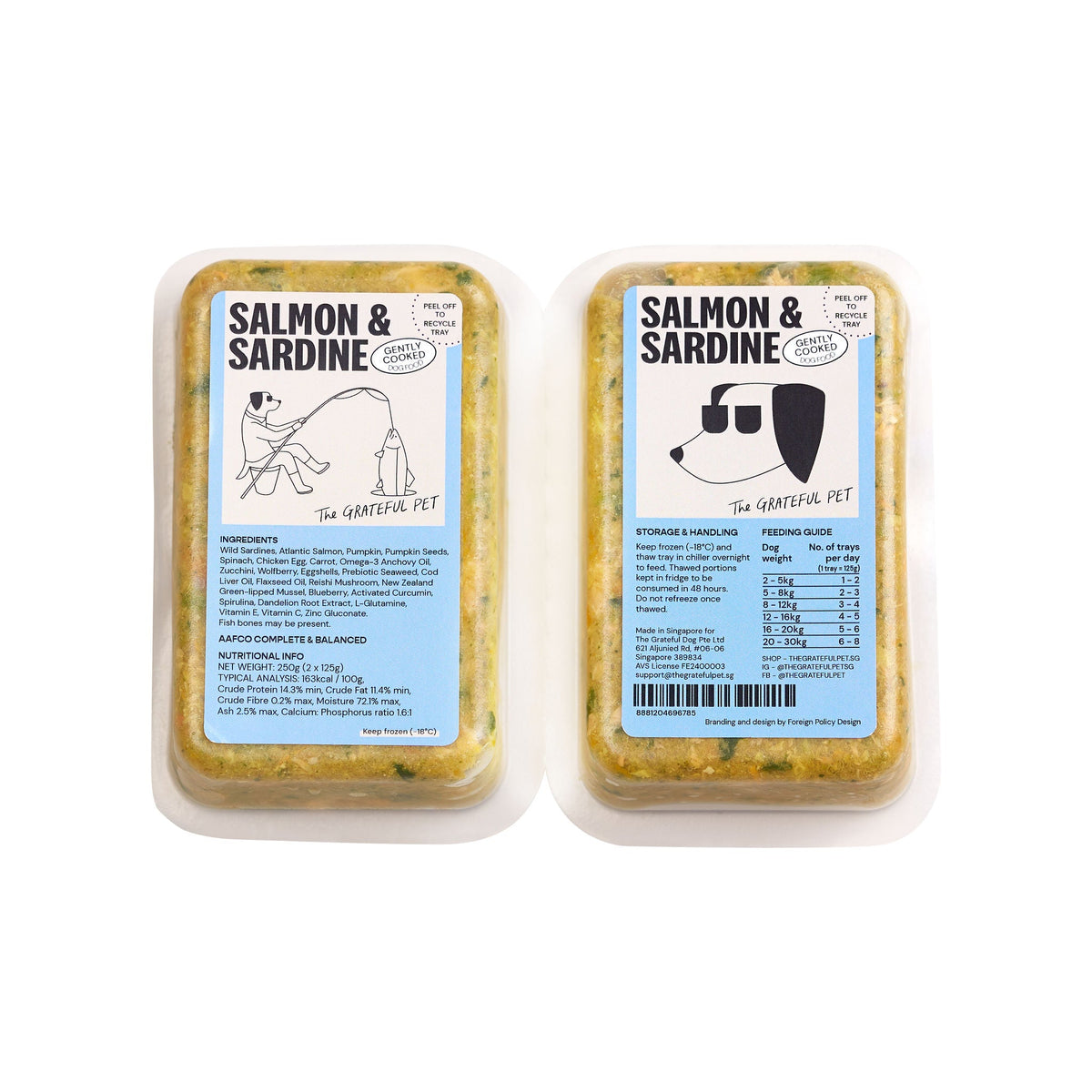 Gently Cooked Salmon &amp; Sardine - Woof Living