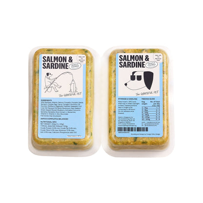 Gently Cooked Salmon &amp; Sardine - Woof Living