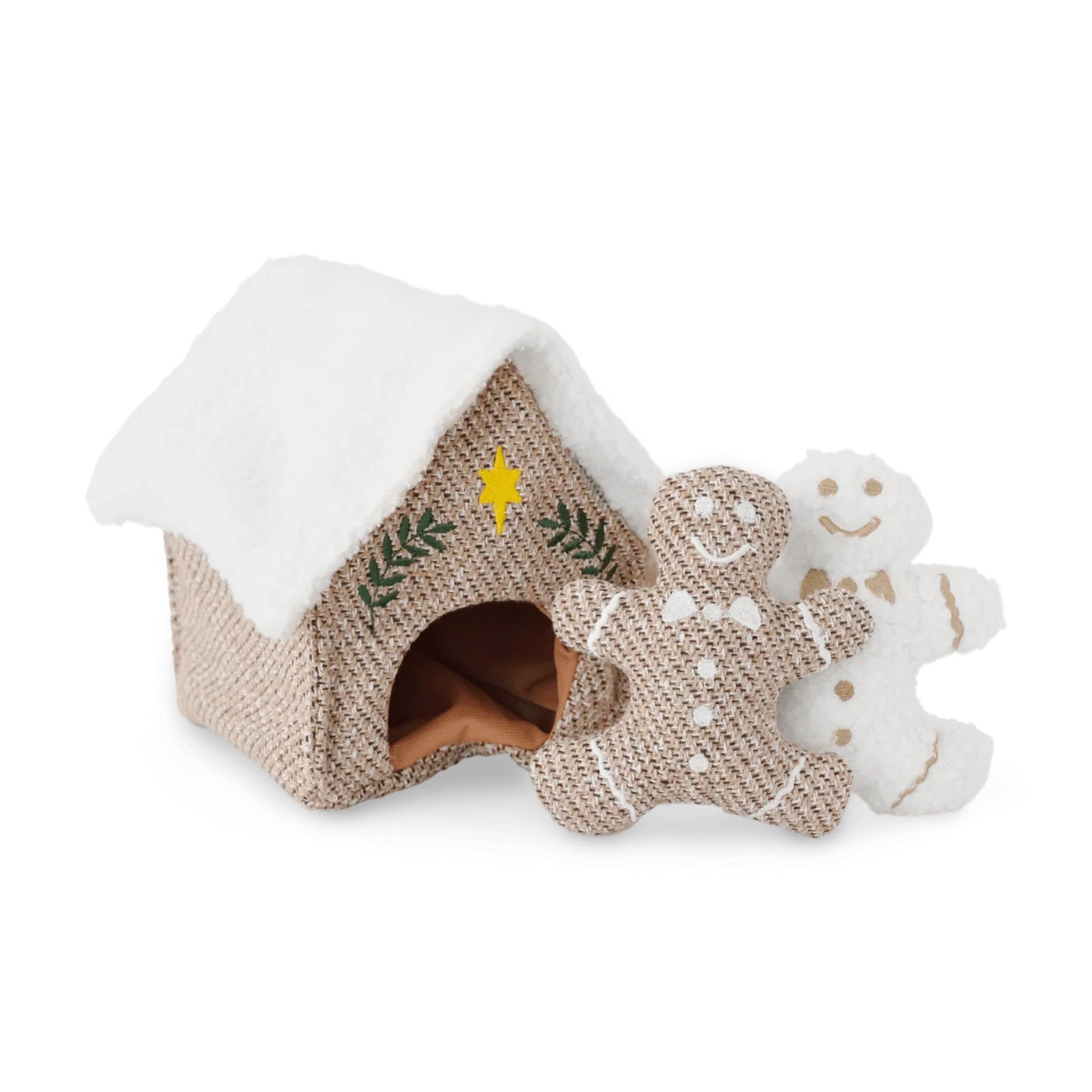 Gingerbread House (With Gingerbread Men) - Woof Living