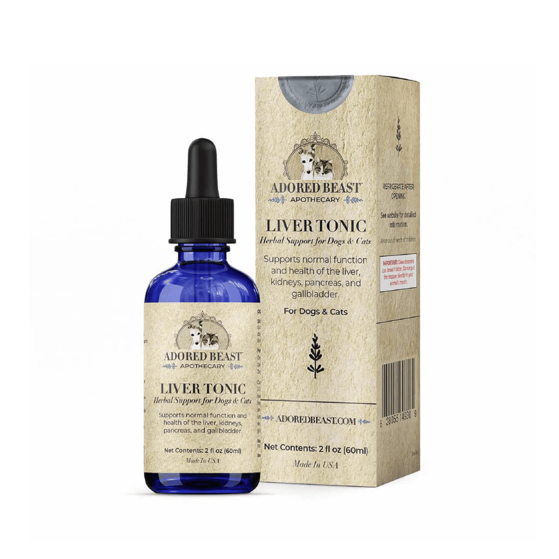 Liver Tonic | Support &amp; Detoxifier (Dogs &amp; Cats) - Woof Living