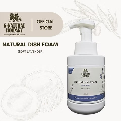 Natural Dish Foam (Lavender) - Woof Living