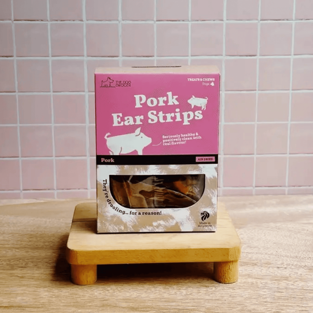 Pork Ear Strips - Woof Living