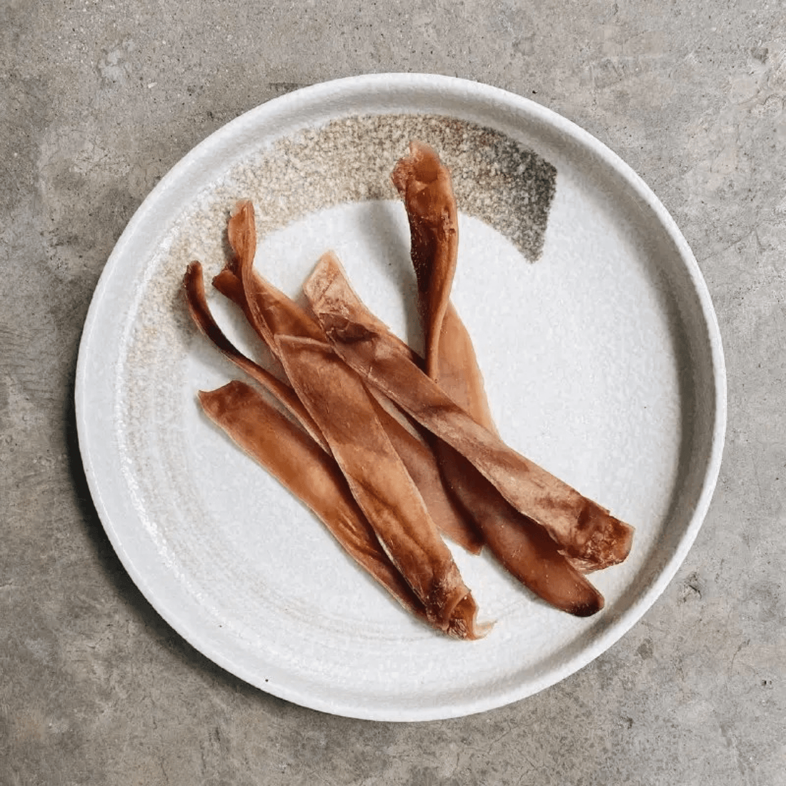 Pork Ear Strips - Woof Living