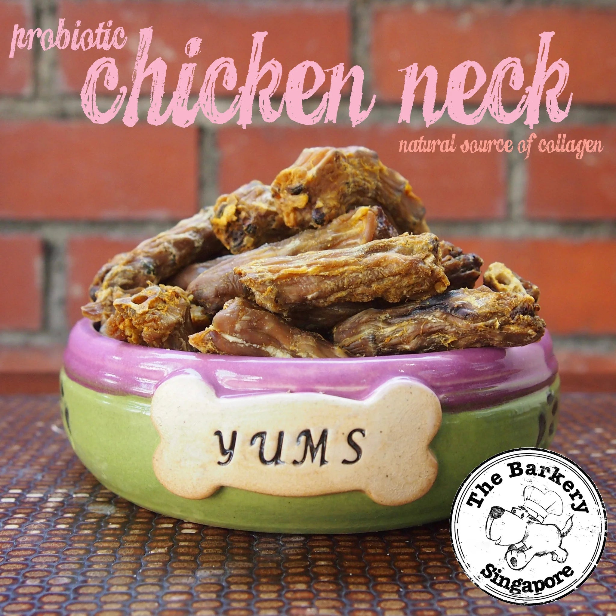 Probiotic Chicken Neck - Woof Living