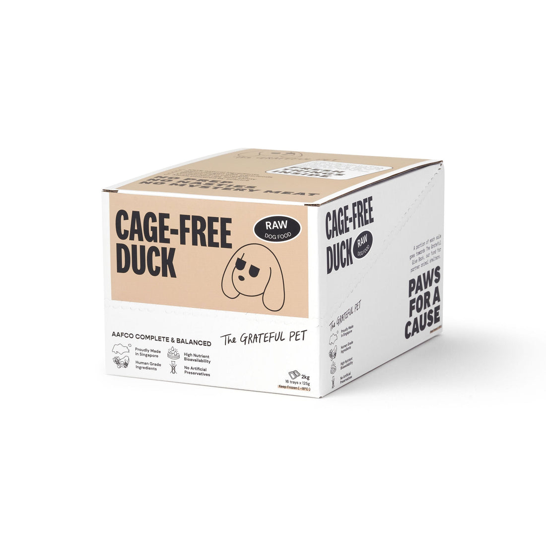 Raw Cage - free Duck - Woof Living