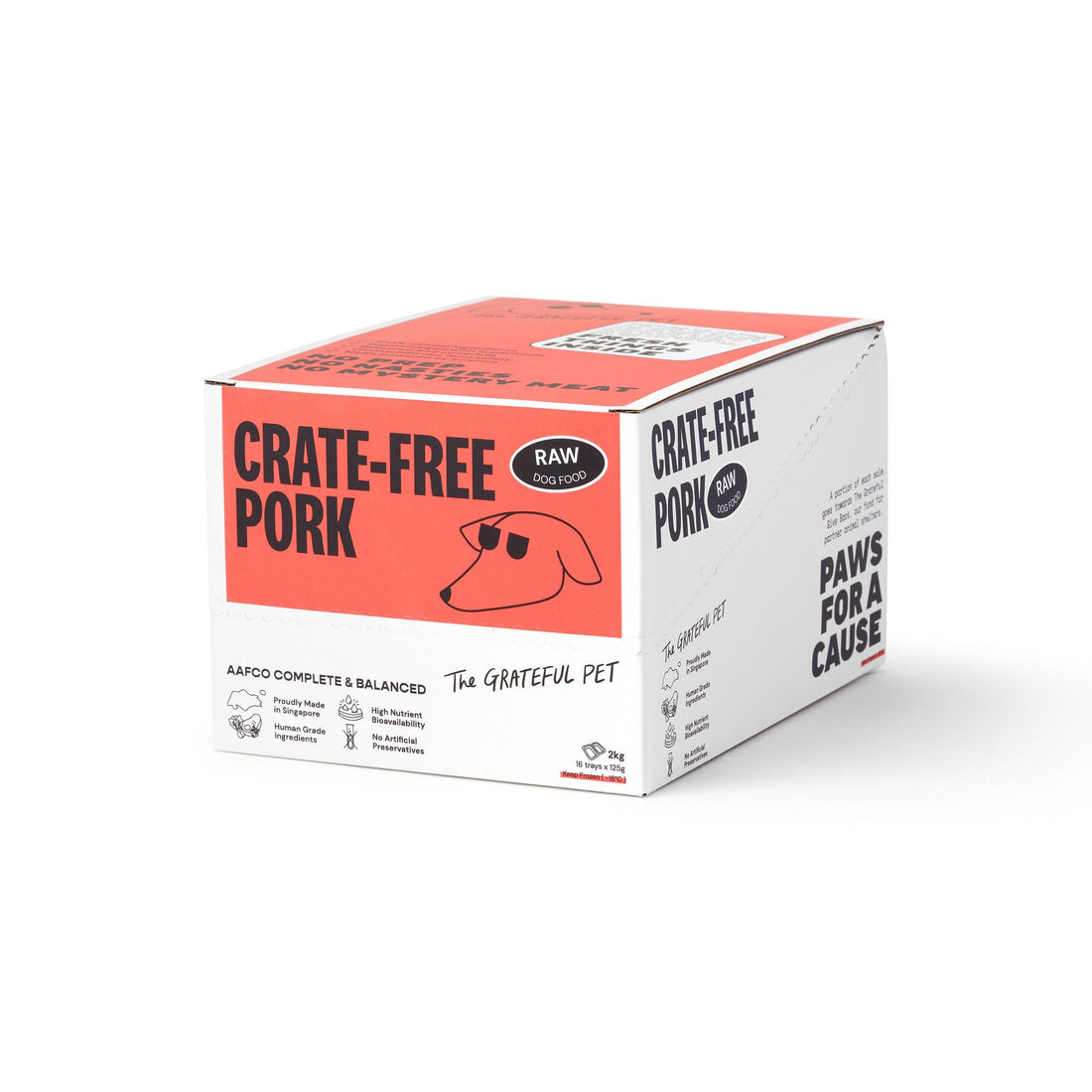 Raw Crate - free Pork - Woof Living