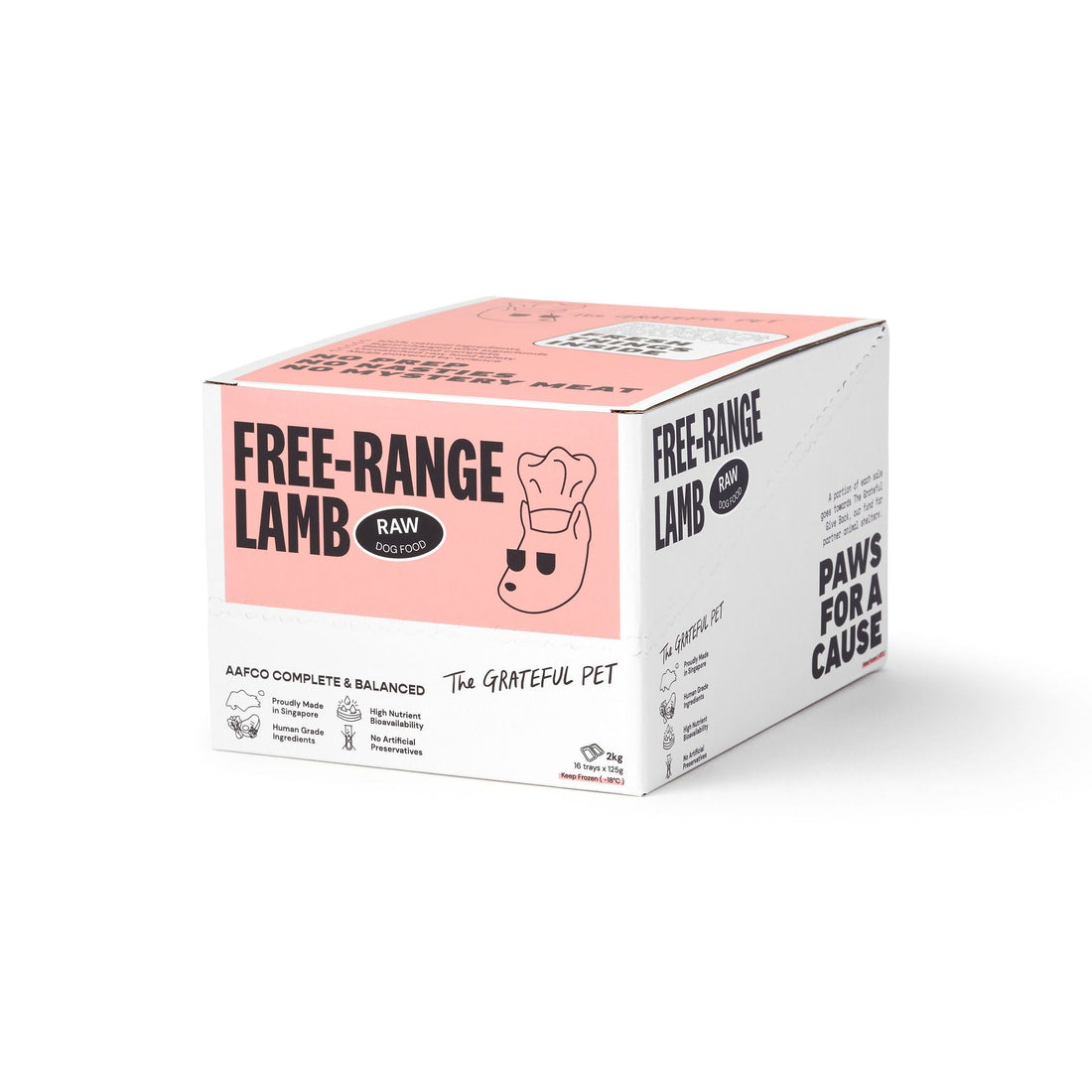Raw Free - range Lamb - Woof Living
