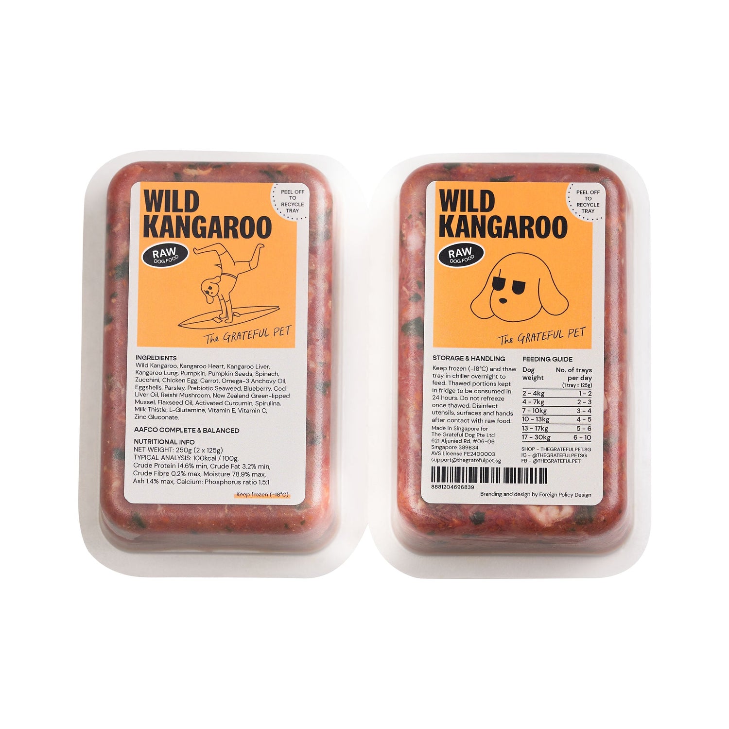 Raw Wild Kangaroo - Woof Living