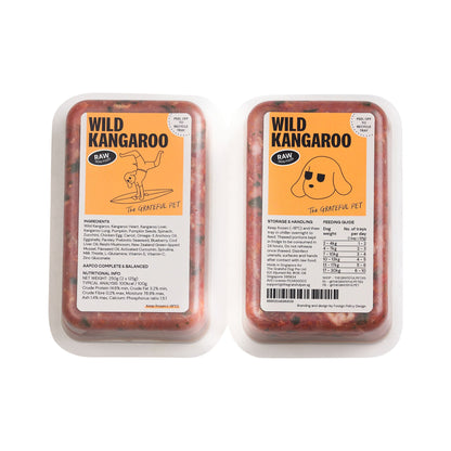 Raw Wild Kangaroo - Woof Living