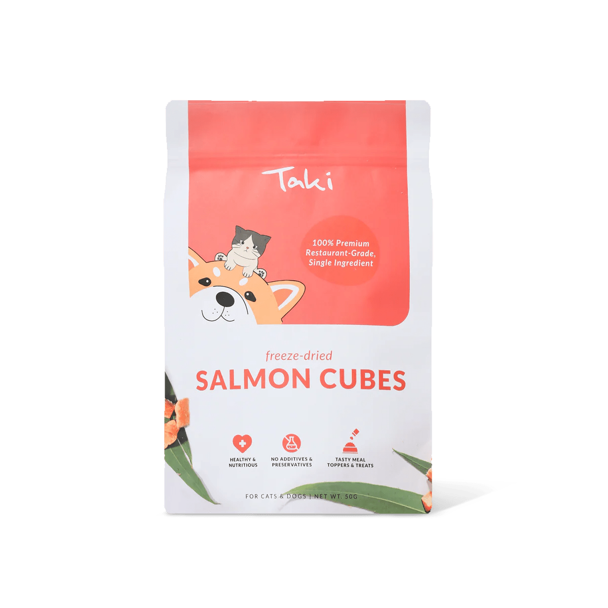 Salmon Cubes (50g) - Woof Living