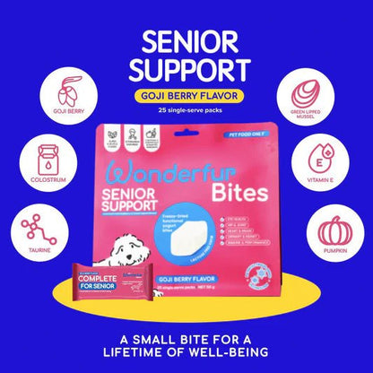 Senior Support Freeze - Dried Treats for Dogs - Woof Living