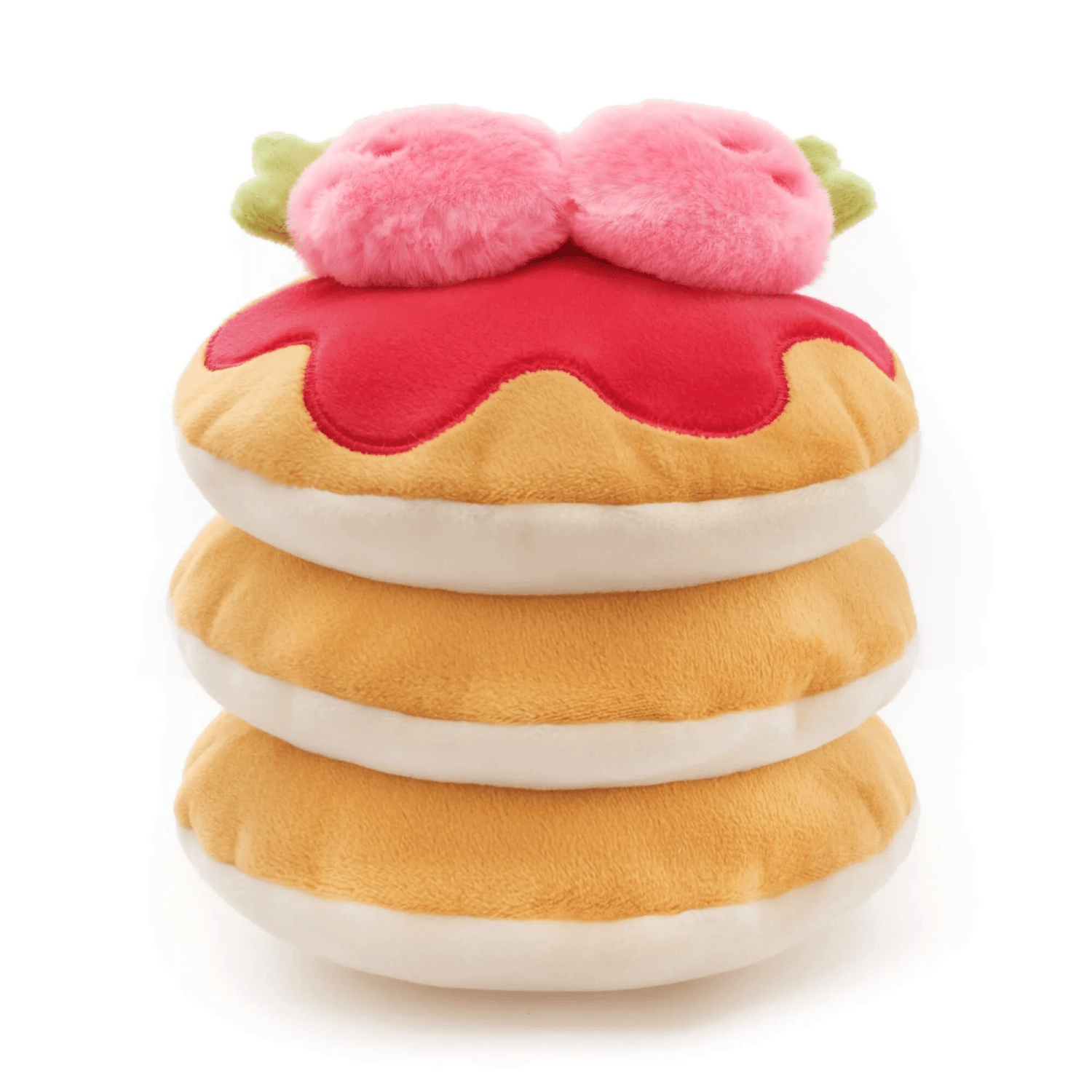 The Foggy Dog Strawberry Pancake snuffle toy for dogs — interactive enrichment toy available in Singapore at Woof Living