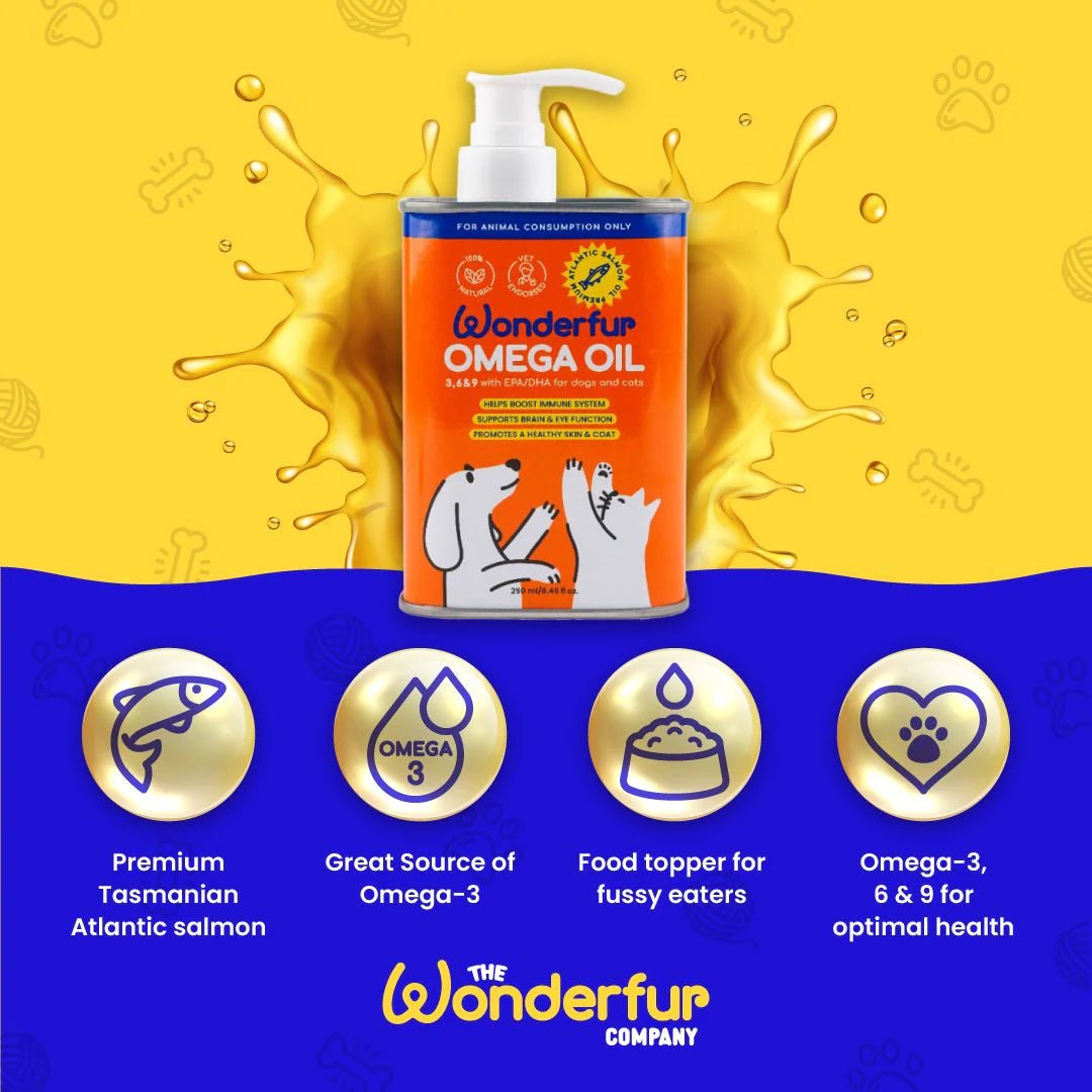 Super Omega Oil for Dogs &amp; Cats - Woof Living