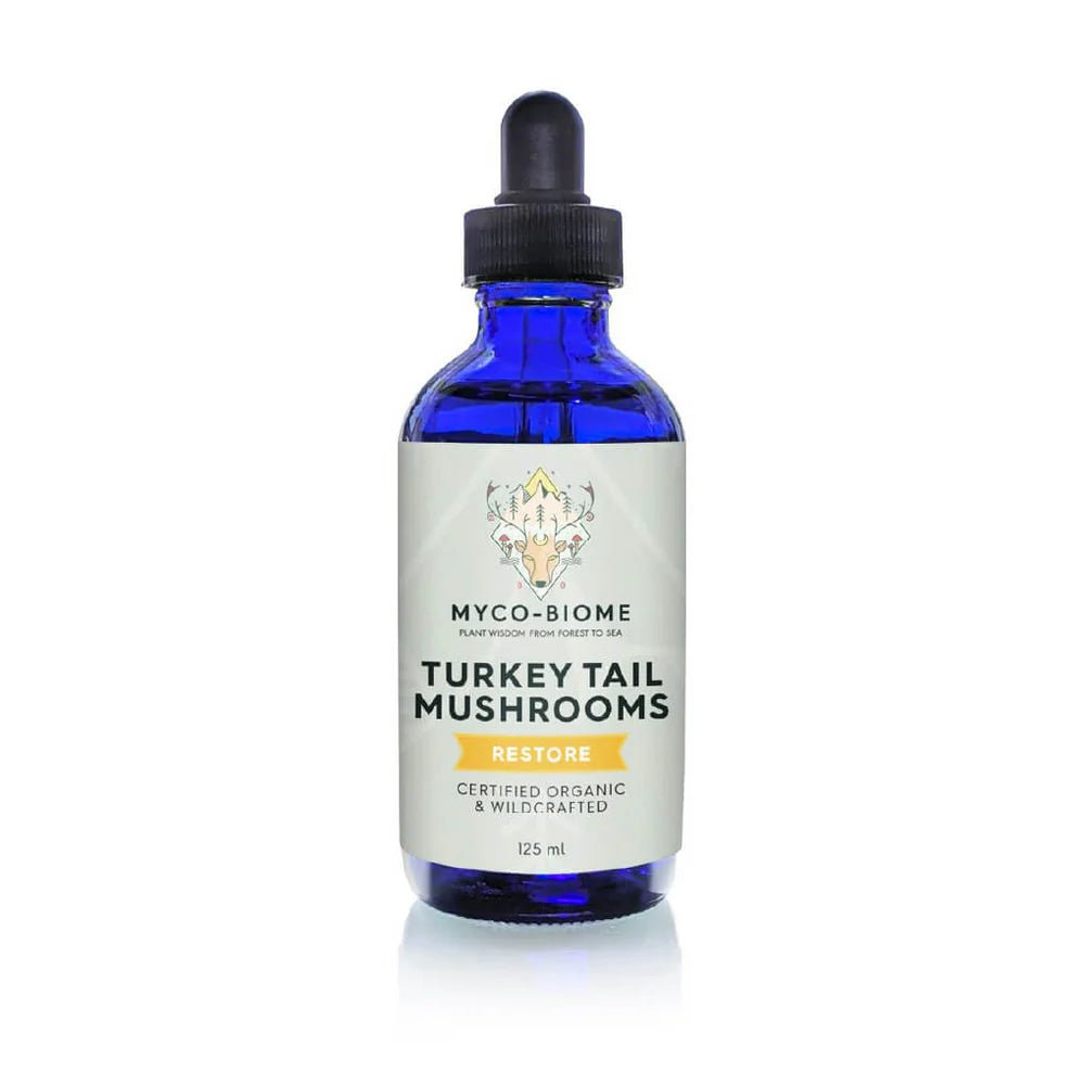 Adored Beast Turkey Tail Mushrooms Liquid Extract 125ml bottle – front view