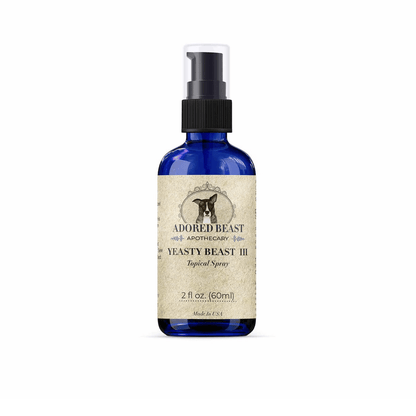 Adored Beast Yeasty Beast Topical Spray – 60ml spray bottle front view