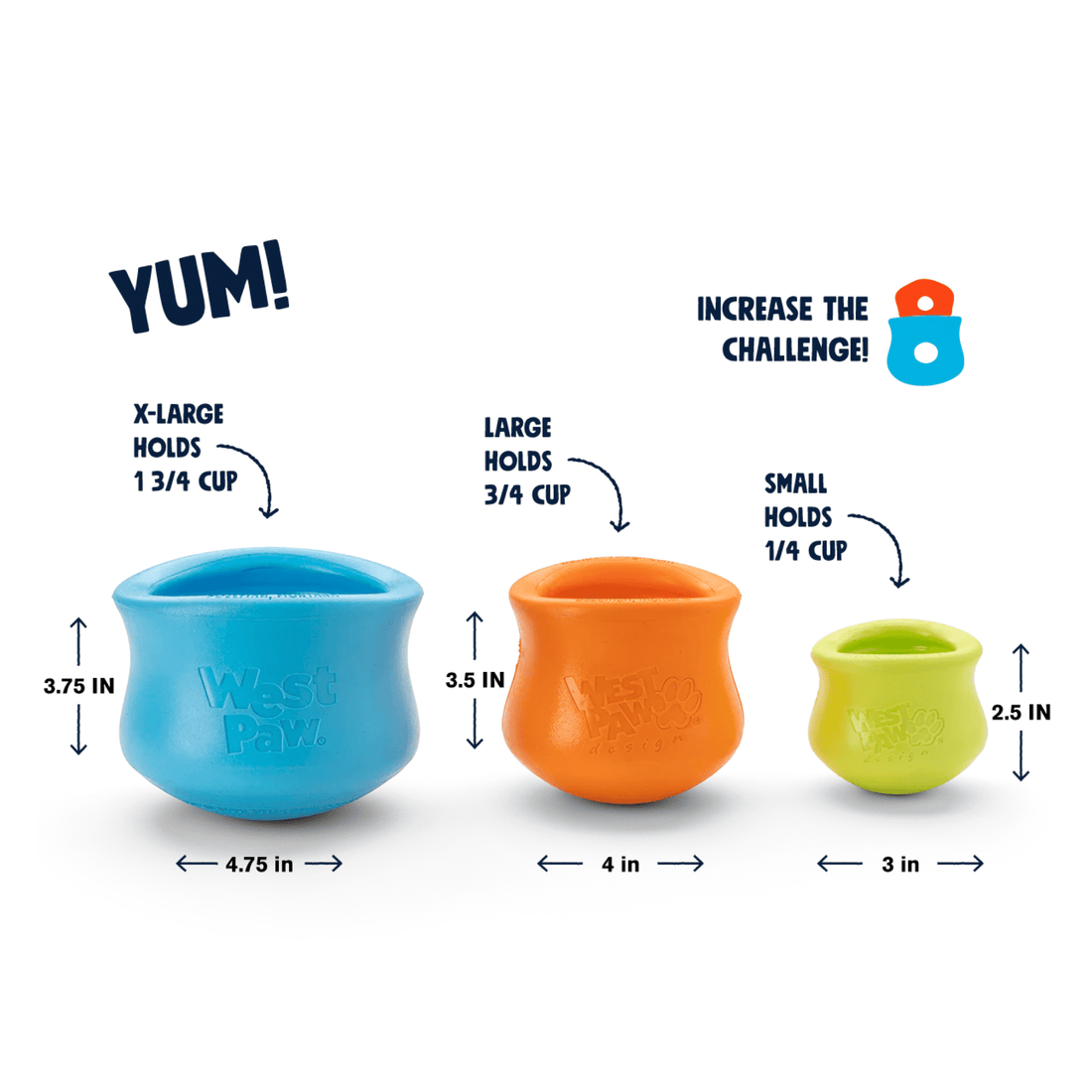 Zogoflex Toppl (Periwinkle) - Woof Living