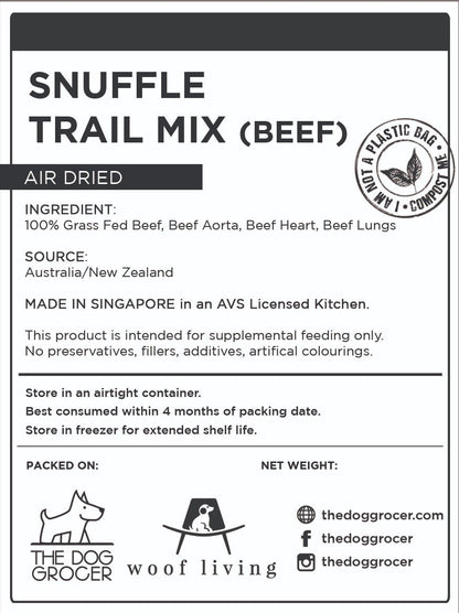 Snuffle Beef Trail Mix - Woof Living